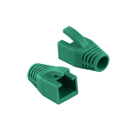 Logilink Modular RJ45 Plug Cable Boot 8mm green