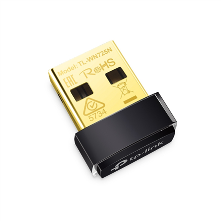 TP-LINK Nano USB 2.0 Adapter TL-WN725N 2.4GHz
