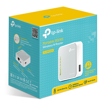 TP-LINK 4G LTE Router TL-MR3020 802.11n