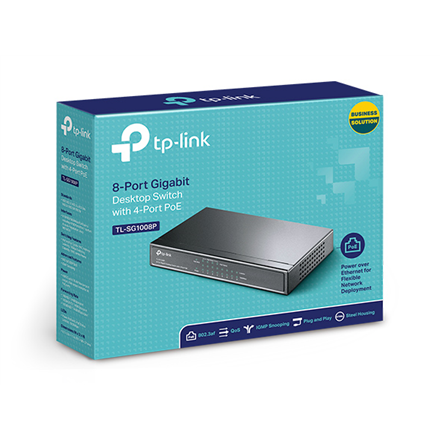 TP-LINK Switch TL-SG1008P Unmanaged
