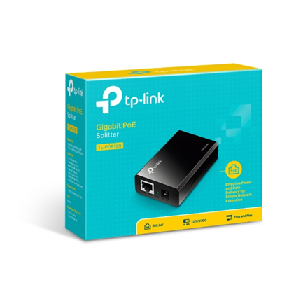 TP-LINK PoE Splitter  TL-PoE10R Ethernet LAN (RJ-45) ports 2x10/100/1000