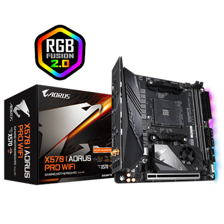 Gigabyte X570 I AORUS PRO WIFI Processor family AMD