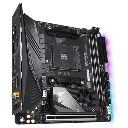 Gigabyte X570 I AORUS PRO WIFI Processor family AMD