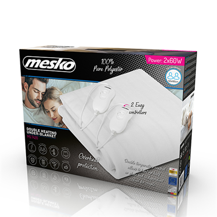 Mesko Electirc heating under-blanket MS 7420 Number of heating levels 4