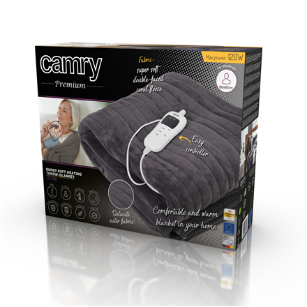 Camry Electric blanket CR 7418 Number of heating levels 7