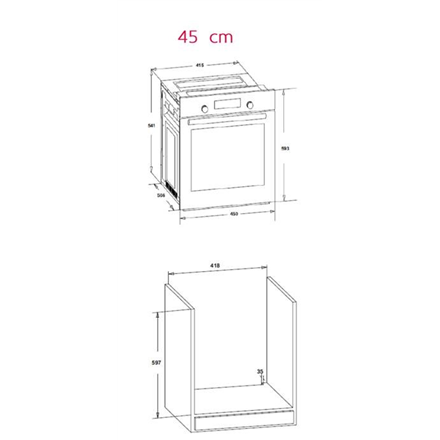 Simfer Oven 4207BERSP 47 L