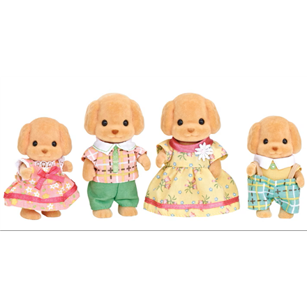 Sylvanian Families | Poodle Family Toy Set