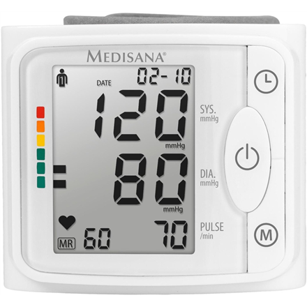 Medisana Wrist Blood pressure monitor BW 320 Memory function