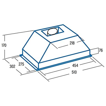 CATA Hood G-45 WH Canopy