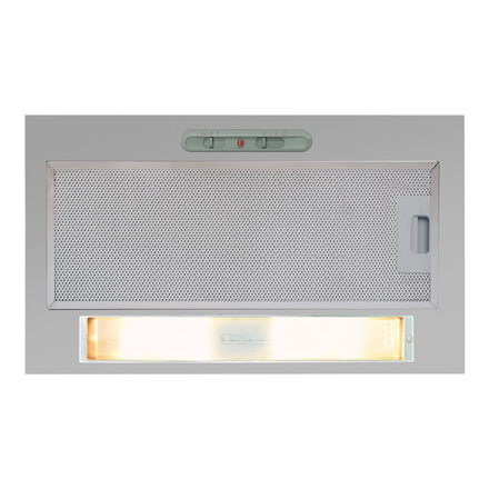 CATA Hood G-45 X Canopy Energy efficiency class E Width 51 cm 390 m³/h Slider control LED Inox