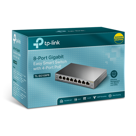 TP-LINK Smart Switch TL-SG108PE Web Managed