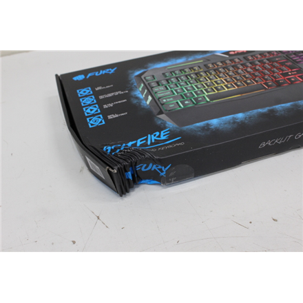 SALE OUT. FURY Spitfire Gaming Keyboard