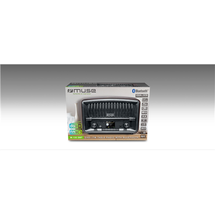 Muse DAB+/FM Table Radio with Bluetooth M-135 DBT Alarm function