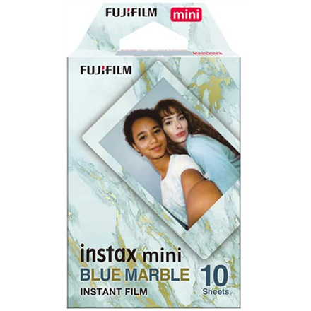 Fujifilm | Instax Mini Blue Marble (10pl) Instant Film | 54 x 86 mm