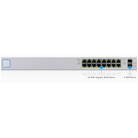 Ubiquiti UniFi 16Port Gigabit Switch with PoE and SFP Ubiquiti