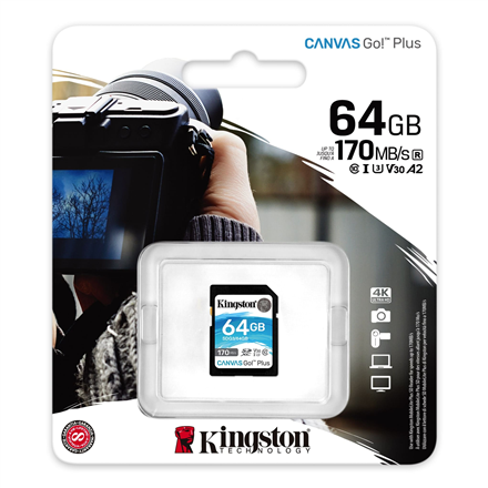Kingston Canvas Go! Plus 64 GB