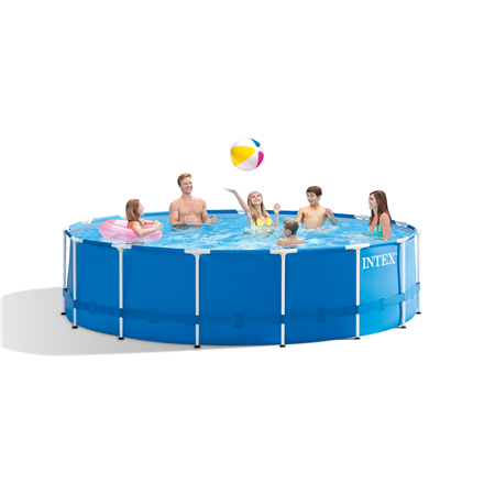 Intex Metal Frame Pool Set with Filter Pump