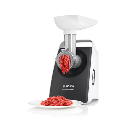 Bosch Meat mincer CompactPower MFW3612A Black 500 W Number of speeds 1 2 Discs: 4 mm and 8 mm; Sausa