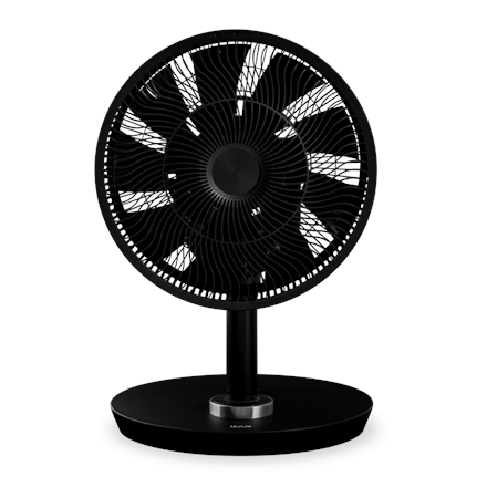 Duux Smart Fan Whisper Flex Smart Black with Battery Pack Stand Fan