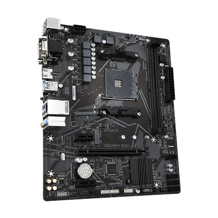 Gigabyte A520M S2H 1.0 Processor family AMD