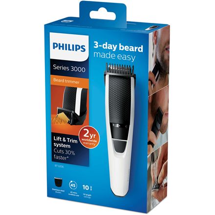 Philips Beard Trimmer BT3206/14 Cordless