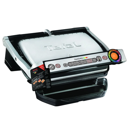 TEFAL OptiGrill+ + Waffle plate set GC716D12 Electric Grill