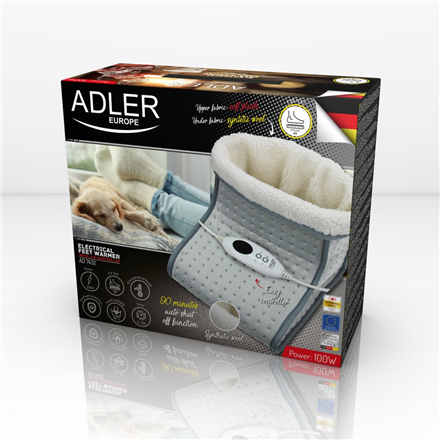Adler Feet warmer with LCD controller AD 7432 Number of heating levels 4