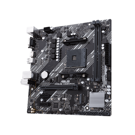 Asus PRIME A520M-K Processor family AMD