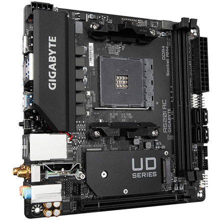 Gigabyte A520I AC Processor family AMD