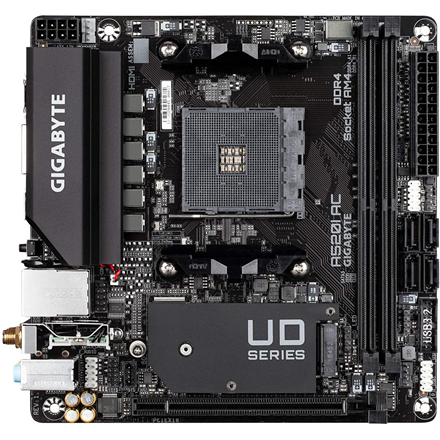 Gigabyte A520I AC Processor family AMD