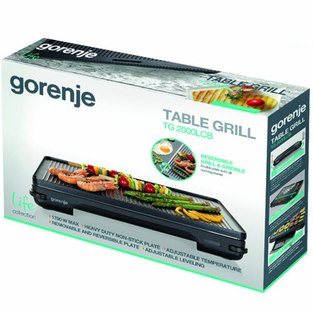 Gorenje Grill TG2000LCB Contact