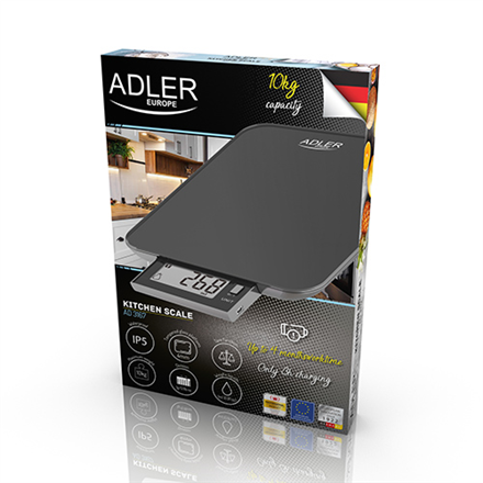 Adler Electronic Kitchen scale AD 3167b Maximum weight (capacity) 10 kg