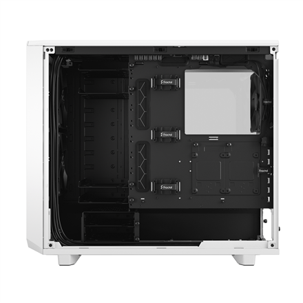 Fractal Design Meshify 2 Clear Tempered Glass White