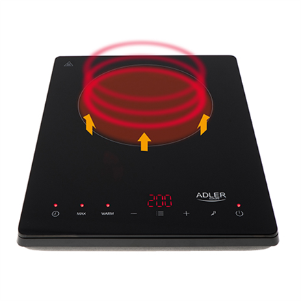 Adler Hob AD 6513 Number of burners/cooking zones 1