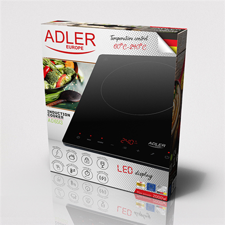 Adler Hob AD 6513 Number of burners/cooking zones 1