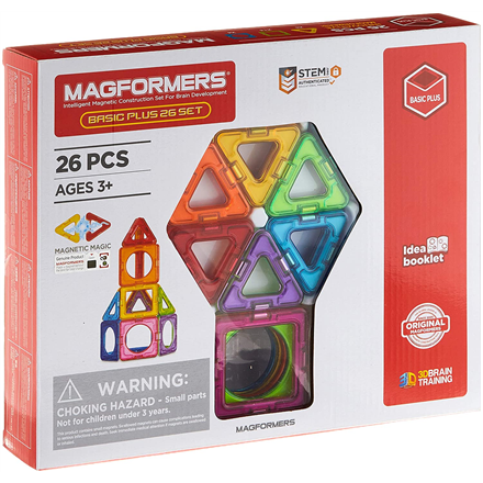 Magformers Basic Plus 26 Set | Magformers