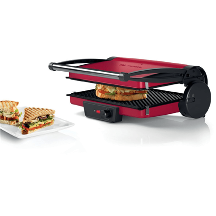 Bosch | Grill | TCG4104 | Contact | 2000 W | Red