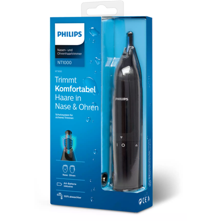 Philips Nose and Ear Trimmer NT1650/16 Wet & Dry