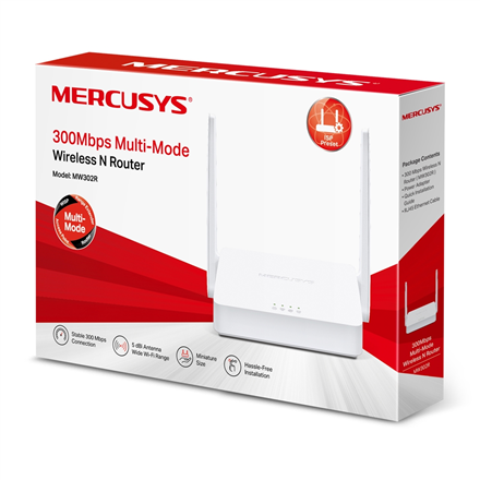 Mercusys Multi-Mode Wireless N Router MW302R 802.11n