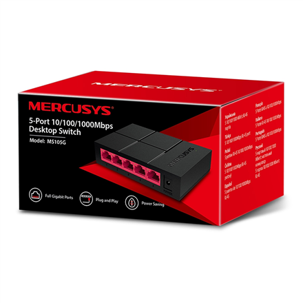 Mercusys Switch MS105G Unmanaged