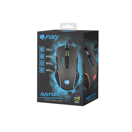 Fury Gaming Mouse Fury Hustler Wired
