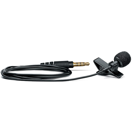 Shure MVL Lavalier Microphone for Smartphone or Tablet