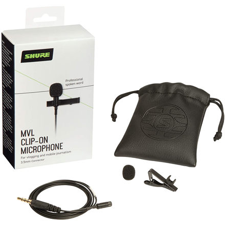 Shure MVL Lavalier Microphone for Smartphone or Tablet