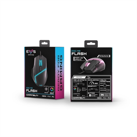 Energy Sistem Gaming Mouse ESG M2 Flash USB 2.0