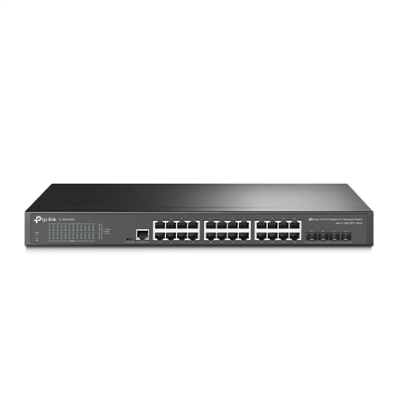 TP-LINK 24-Port 10/100/1000Mbps Desktop Network Switch SG3428X Managed L2+