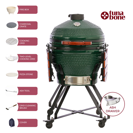 TunaBone Kamado Pro 24" grill Size L