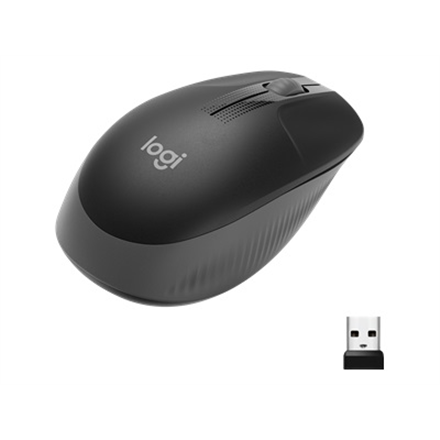 Logitech Full size Mouse M190 	Wireless