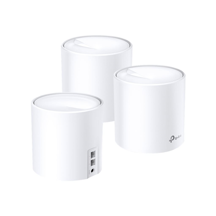 TP-LINK Whole-Home Wi-Fi System Deco X20(3-pack) 802.11ac 1201 Mbit/s 10/100/1000 Mbit/s Ethernet LA