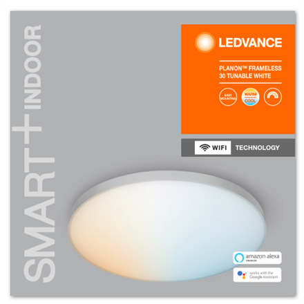 Ledvance SMART+ WiFi Planon Frameless Round Tunable White 20W 110° 3000-6500K 300mm