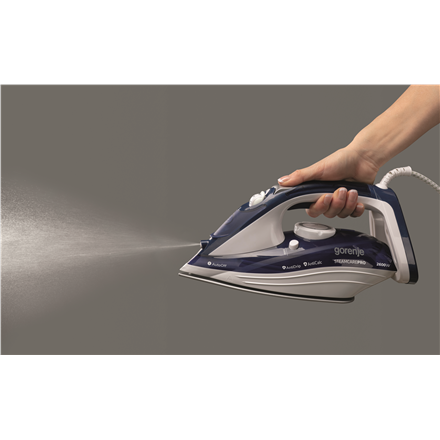 Gorenje | Steam Iron | SIH2600BLC | Steam Iron | 2600 W | Water tank capacity 350 ml | Continuous st